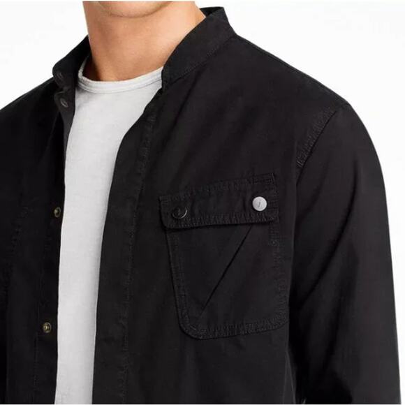 NWT John Varvatos Men's Black DOM M65 Inspired Military Field Jacket Size 48 - Picture 8 of 9